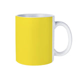 Custom Light Yellow Light Yellow Mug