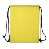 Custom Light Yellow Light Yellow Drawstring Bag