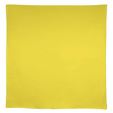 Custom Light Yellow Light Yellow Square Table Cloth