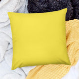 Custom Light Yellow Light Yellow Pillowcase