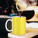 Custom Light Yellow Light Yellow Mug