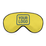 Custom Light Yellow Blue Green Sleep Mask