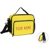Custom Light Yellow Orange Lunch Bag