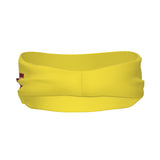 Custom Light Yellow Crimson Red Sports headband