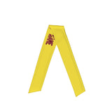 Custom Light Yellow Crimson Red Headband