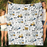 Blanket for Kids Gifts - Let’s Go! Beep! Vroom! - From Parents, Birthday, Christmas, Everyday Encouragement, Motivational
