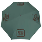 Custom Blue Green Brown Automatic Umbrella