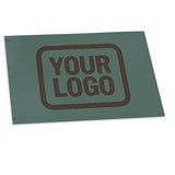 Custom Blue Green Brown Flag