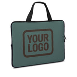 Custom Blue Green Brown Laptop Bag
