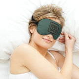 Custom Blue Green Brown Sleep Mask