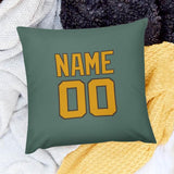 Custom Blue Green Yellow Pillowcase