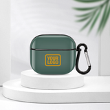 Custom Blue Green Yellow AirPods Case (3rd Generation)