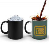 Custom Blue Green Yellow Magic Mug