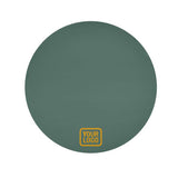 Custom Blue Green Yellow Round Table Cloth