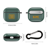 Custom Blue Green Yellow AirPods Case (3rd Generation)