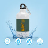 Custom Blue Green Yellow Sports Bottle