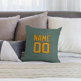 Custom Blue Green Yellow Pillowcase