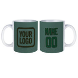Custom Blue Green Green Mug