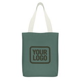 Custom Blue Green Green Canvas Tote Bag