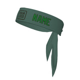 Custom Blue Green Emerald Green Headband