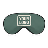Custom Blue Green Cream Sleep Mask