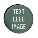 Custom Blue Green Cream Truck Tires