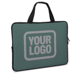 Custom Blue Green Gray Laptop Bag
