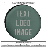 Custom Blue Green Gray Truck Tires