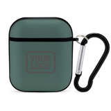 Custom Blue Green Dark Grey AirPods Case