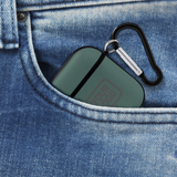 Custom Blue Green Dark Grey AirPods Case
