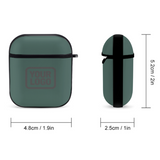 Custom Blue Green Dark Grey AirPods Case