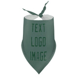 Custom Blue Green Green Pet Scarf