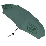 Custom Blue Green Green Automatic Umbrella