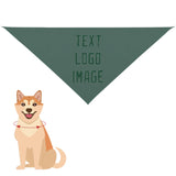 Custom Blue Green Green Pet Scarf