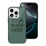Custom Blue Green Dark Green Phone Case