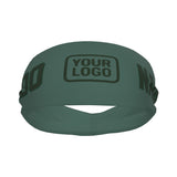 Custom Blue Green Dark Green Sports headband