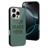 Custom Blue Green Dark Green Phone Case