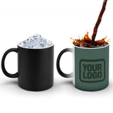 Custom Blue Green Dark Green Magic Mug