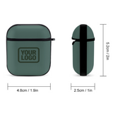 Custom Blue Green Dark Green AirPods Case