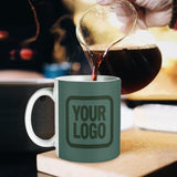Custom Blue Green Dark Green Mug