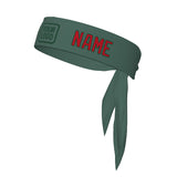 Custom Blue Green Red Headband