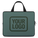 Custom Blue Green Dark Green Laptop Bag