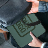 Custom Blue Green Dark Green Laptop Bag
