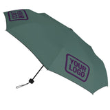 Custom Blue Green Purple Automatic Umbrella