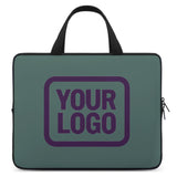 Custom Blue Green Purple Laptop Bag