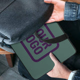 Custom Blue Green Purple Laptop Bag