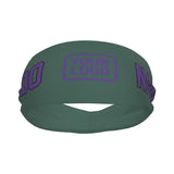 Custom Blue Green Light Purple Sports headband