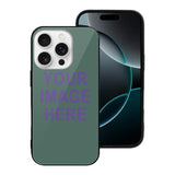 Custom Blue Green Light Purple Phone Case