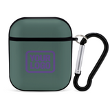 Custom Blue Green Light Purple AirPods Case