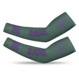 Custom Blue Green Light Purple Arm Sleeve